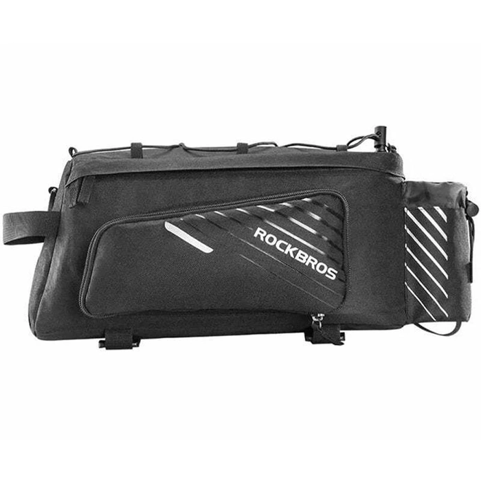 Torba rowerowa Rockbros A9-BK na bagażnik - czarna