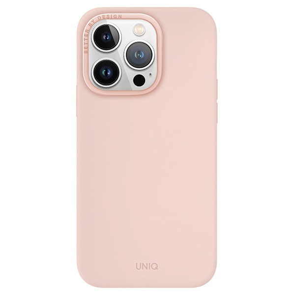 Etui UNIQ etui Lino Hue iPhone 15 Pro 6.1" Magclick Charging różowy/blush pink Case