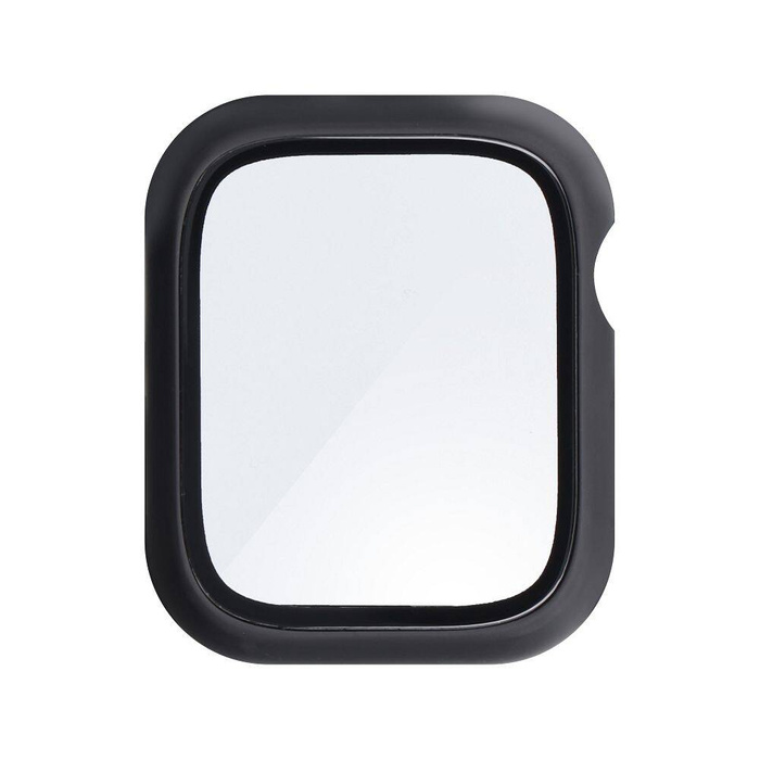 Futerał ochronny ze szkłem Bestsuit Flexible do Apple Watch series 7/8/9-41mm - grafitowy