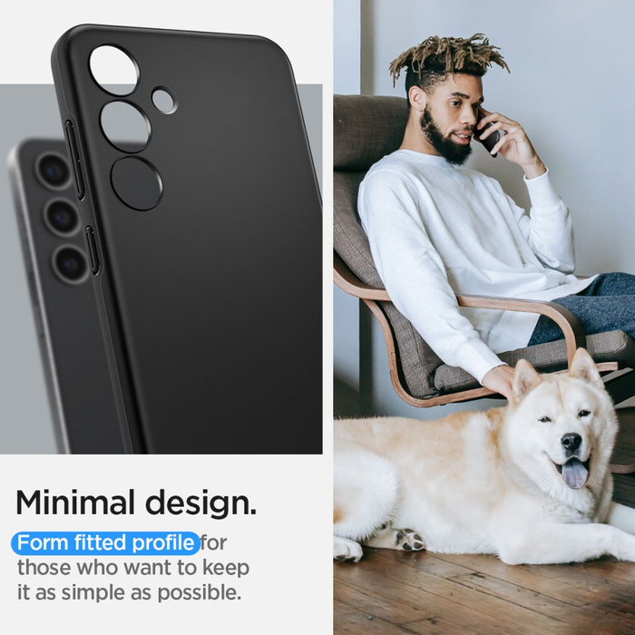 Etui Spigen Thin Fit Samsung Galaxy S24 Black Case