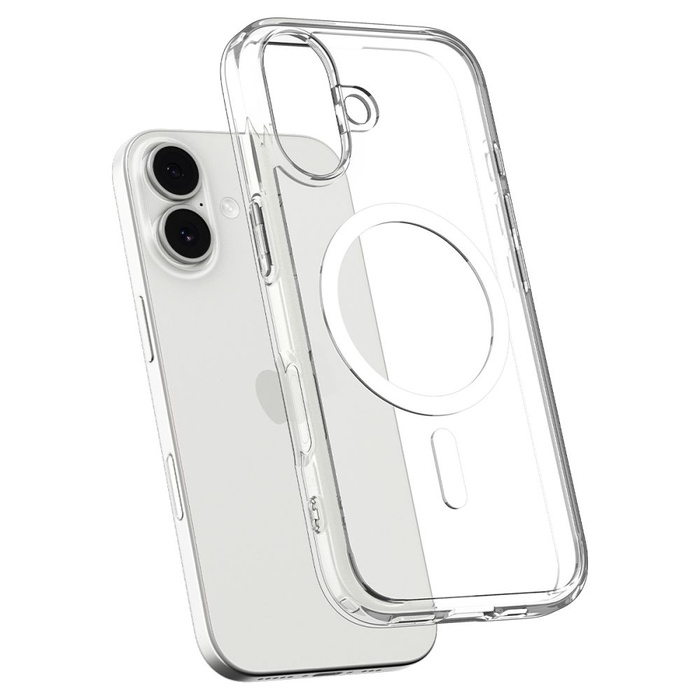 ETUI SPIGEN IPHONE 17 ULTRA HYBRID MAG MAGSAFE CLEAR/WHITE