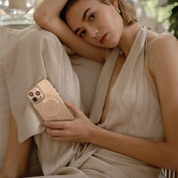 UNIQ etui Coehl Lumino iPhone 14 6,1" złoty/champagne gold