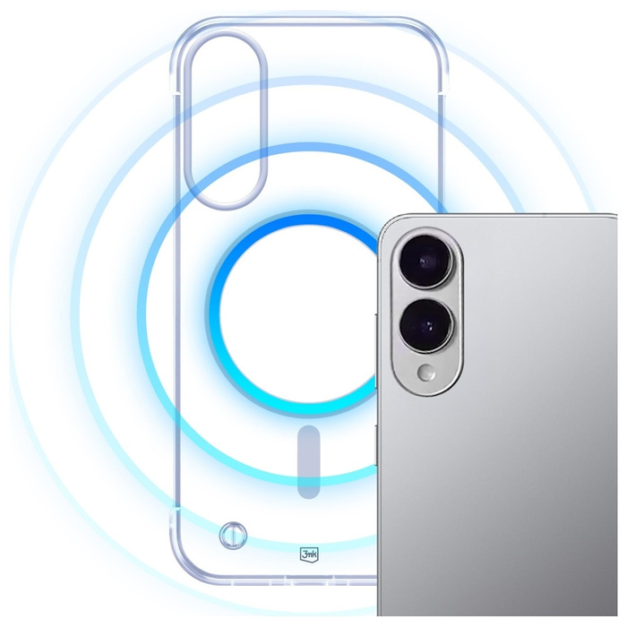 Etui 3MK Just20g MagCase do Samsung      Galaxy S25 Edge