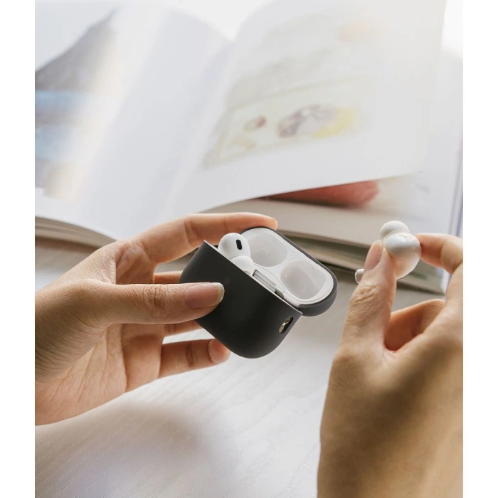 Etui Ringke Silicone Apple Airpods Pro 1 / 2 Midnight Blue Case