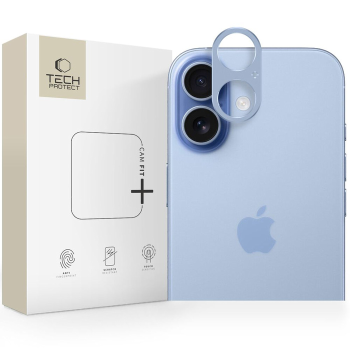 OSŁONA APARATU TECH-PROTECT CAMALLOY FIT+ IPHONE 17 MIST BLUE