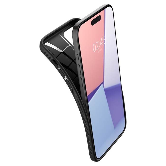 Etui iPhone 15 Pro Max Spigen Liquid Air Matte Black