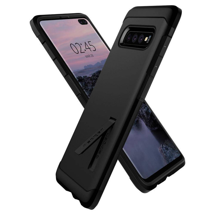 Etui SPIGEN Samsung Galaxy S10+ Plus Tough Armor Black Czarne Case