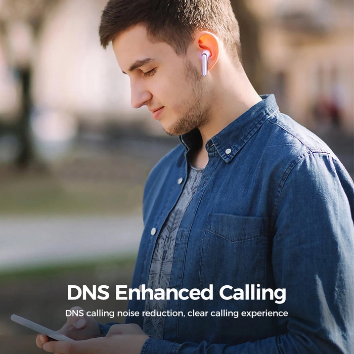 Słuchawki bezprzewodowe TWS Joyroom Funpods Series JR-FB3 Bluetooth 5.3 - fioletowe