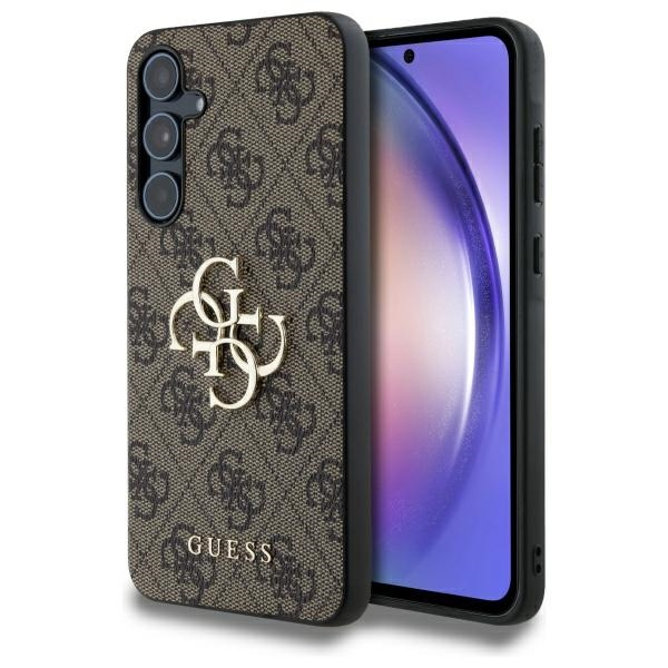 Etui Guess GUHCSSamsung Galaxy A55 4GMGBR Samsung Galaxy A55  Samsung Galaxy A55 6 brązowy/brown hardcase 4G Big Metal Logo