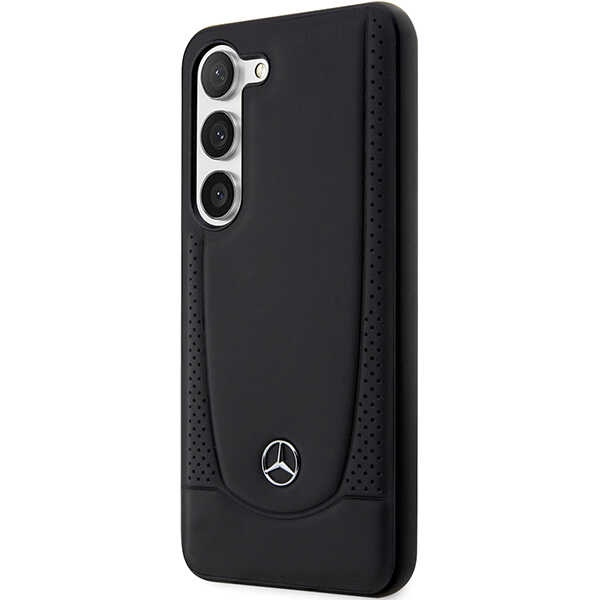 Etui Mercedes MEHCS23MARMBK S23 Plus S916 czarny/black hardcase Leather Urban Case