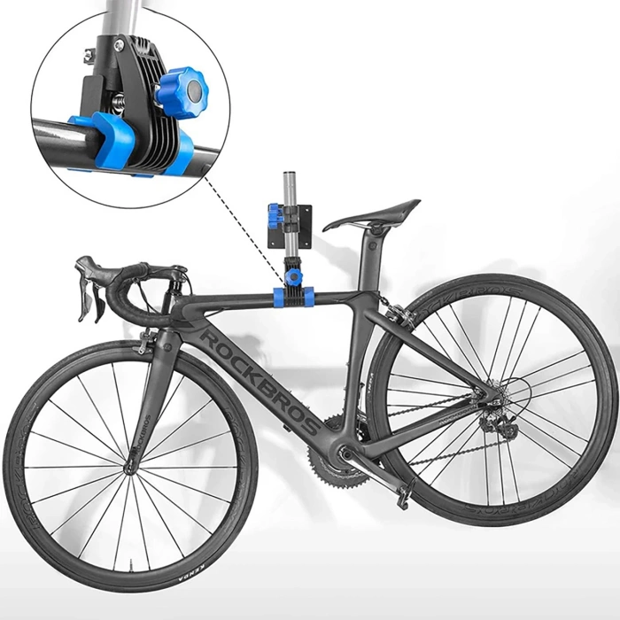 Stojak serwisowy Rockbros MP-01 do rowerów z pokrętłami nablatowy - czarny