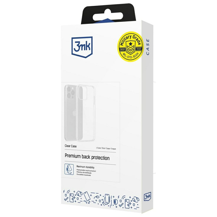 Etui Samsung Galaxy S25 FE 3MK Case Przezroczysty