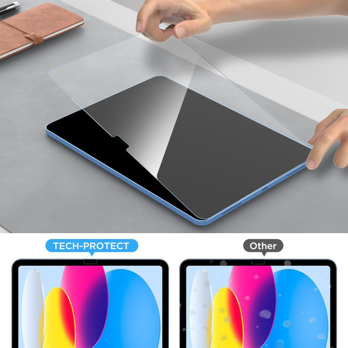 SZKŁO HARTOWANE TECH-PROTECT GLASS FIT+ 2-PACK LENOVO TAB P12 / IDEA TAB PRO / YOGA TAB PLUS 12.7 TB-370 / TB-373 / TB-520 CLEAR