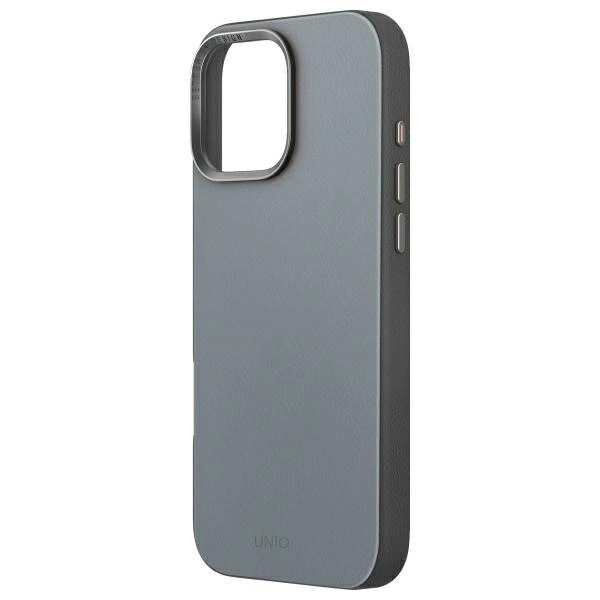 Etui UNIQ Lyden DS iPhone 16 Pro 6.3" Magclick Charging niebiesko-czarny/washed blue-black