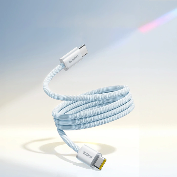 Kabel Baseus Dynamic 4 Pro 100W USB-C - USB-C 1m - niebieski