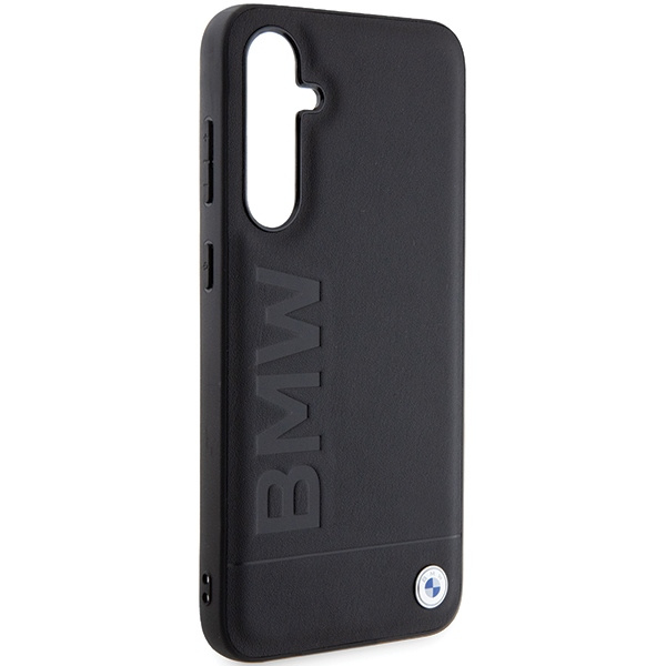 Etui BMW BMHCS23FESLLBK Samsung Galaxy S23 FE S711 czarny/black Leather Hot Stamp Case