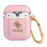 Etui GUESS Apple AirPods Glitter Collection Różowy Case