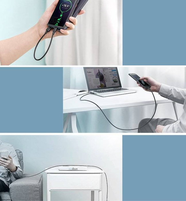 Ugreen kabel przewód USB - USB Typ C 2 A 0,5m czarny (60115)