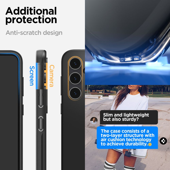 Etui Spigen Thin Fit Galaxy S23 Fe Black