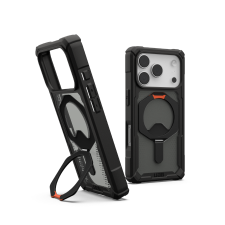 UAG Plasma XTE MagSafe - etui do iPhone 17 Pro kompatybilne z MagSafe (black / pop orange)