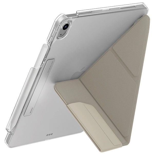 Etui UNIQ Camden Click na iPad Air 13" 2024 - beżowe
