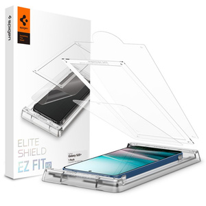 SZKŁO HYBRYDOWE SPIGEN SAMSUNG GALAXY S25 PLUS ELITE SHIELD ”EZ FIT” HD CLEAR