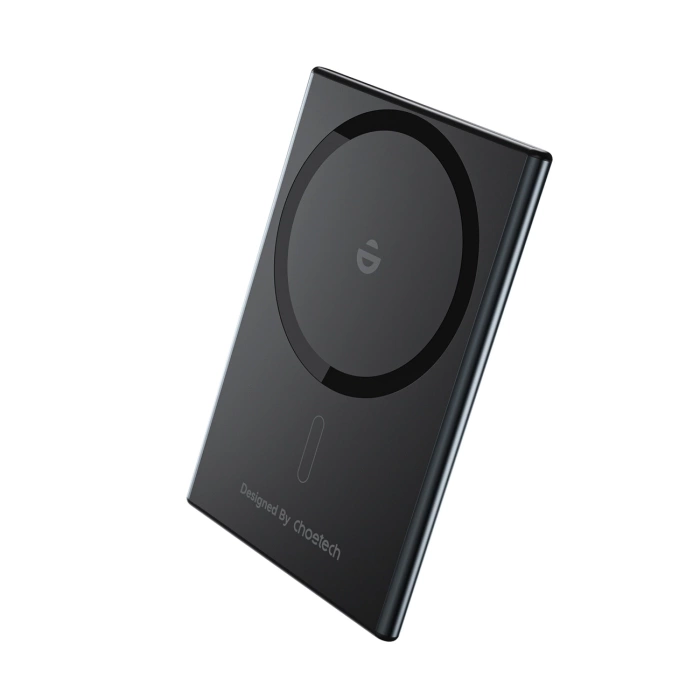 Powerbank Choetech SuperThin B708 2000mAh indukcyjny 5W MagSafe / Qi - czarny