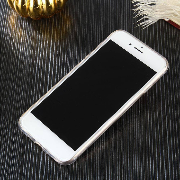 Żelowy pokrowiec etui Ultra Clear 0.5mm iPhone SE 2022 / SE 2020 / 8 / 7 przezroczysty