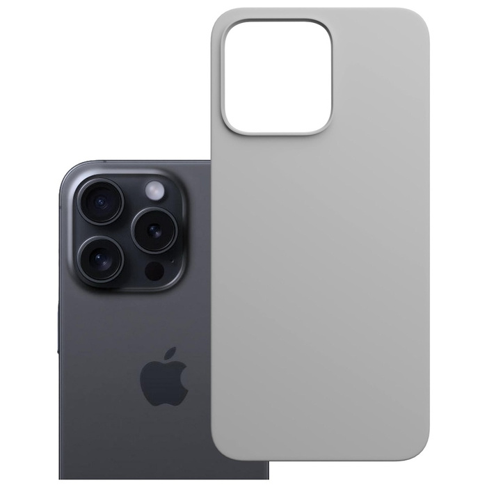 Etui 3MK Hardy MagSilicone do Apple      iPhone 16 Pro Max tytanowy