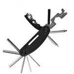 Narzędzie wielofunkcyjne 16w1 Rockbros GJ1601 do naprawy rowerów - czarne