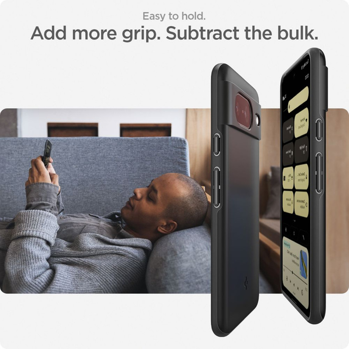 Etui Spigen Thin Fit Google Pixel 8 Black