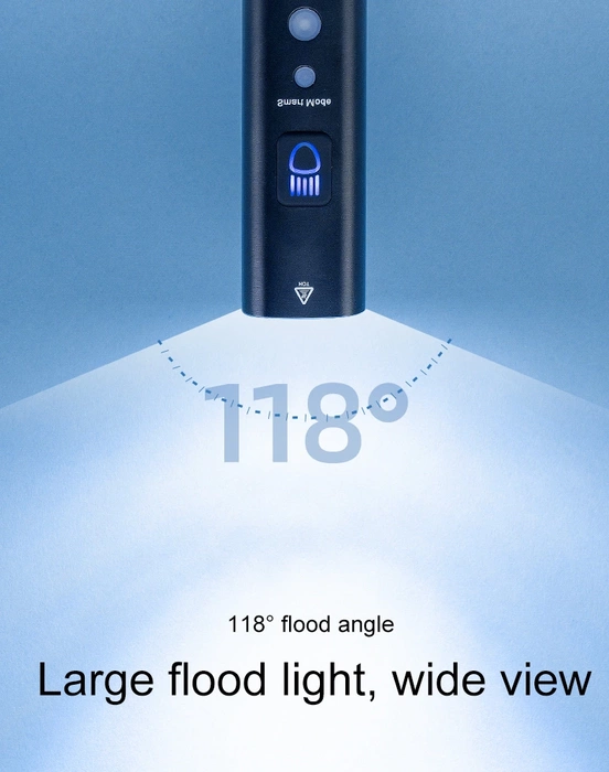 Lampka rowerowa Rockbros V9M-1000 przednia 1000lm - czarna