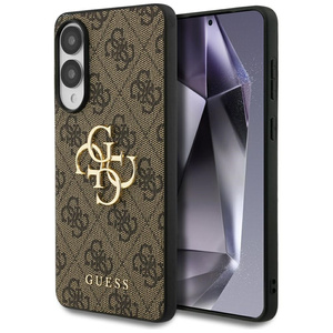 Etui Guess Big 4G Logo Classic Logo do   Samsung Galaxy S25 Edge brązowy