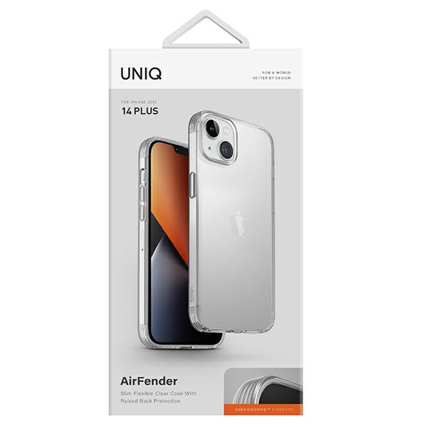 UNIQ etui Air Fender iPhone 14 Plus 6,7" nude transparent