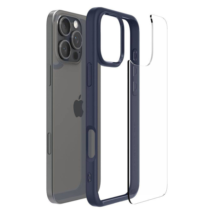 ETUI SPIGEN ULTRA HYBRID IPHONE 16 PRO NAVY BLUE