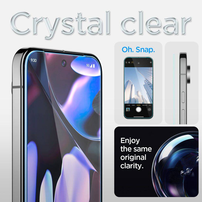 Szkło Hartowane Spigen Glas.tr ”ez Fit” 2-pack Google Pixel 9 Pro Xl  / 10 Pro Xl Clear