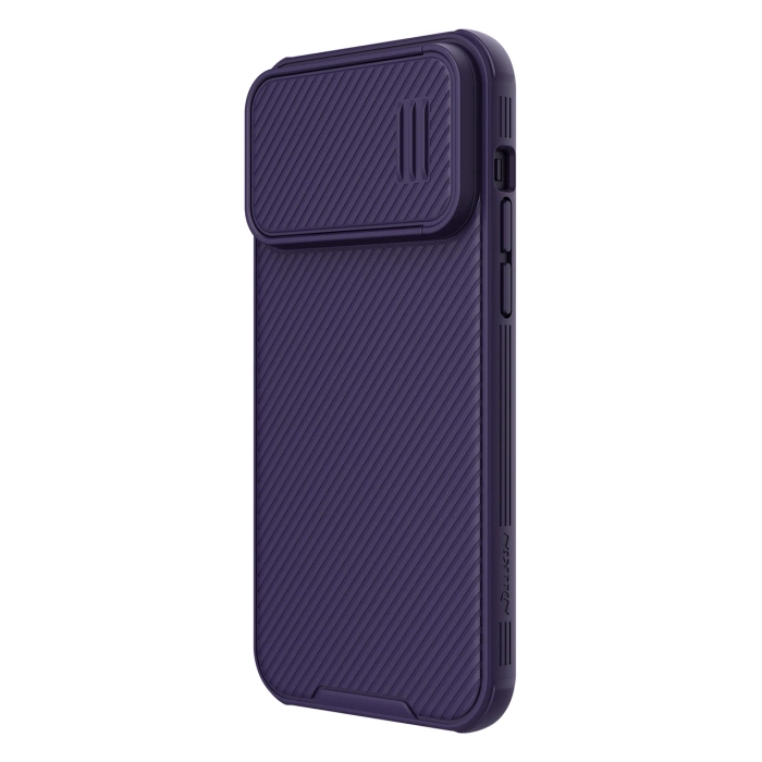 Etui Nillkin CamShield S Case etui iPhone 14 Pro Max pancerny pokrowiec osłona na aparat fioletowe