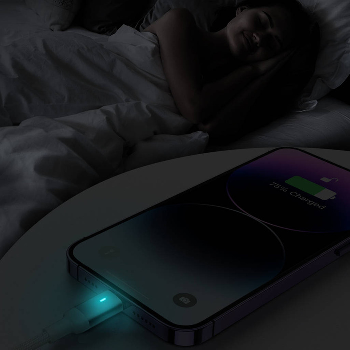 Joyroom kabel USB - Lightning 2.4A A10 Series 1,2 m biały (S-UL012A10)