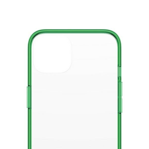 PanzerGlass ClearCase iPhone 13 6.1" Antibacterial Military grade Lime 0334