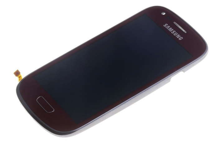 WYŚWIETLACZ SAMSUNG Galaxy S3 Mini I8190 Brązowy Grade B LCD Dotyk