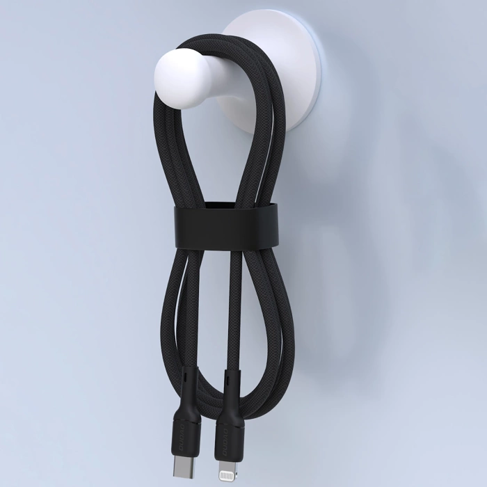 Kabel Dudao L9X 30W USB-C - Lightning 2m - czarny