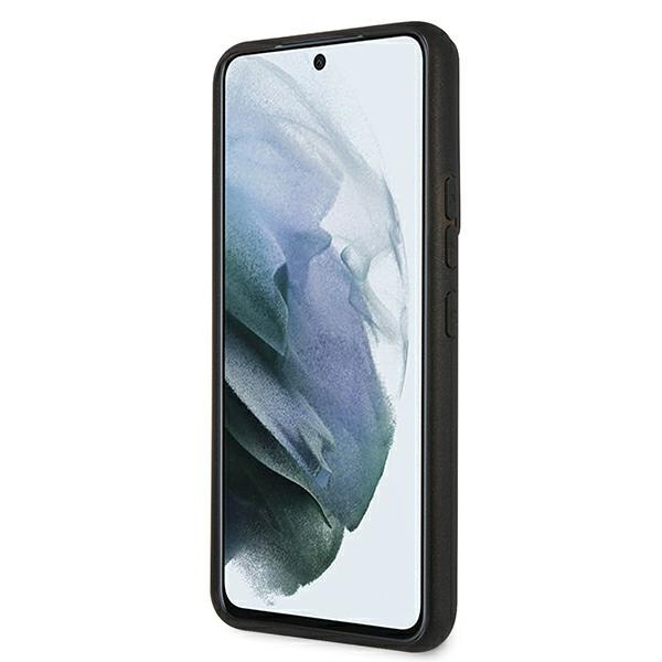 Etui FERRARI Samsung Galaxy S22 On Track Real Carbon Czarny Hardcase