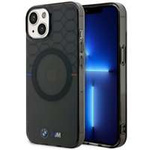 Etui BMW BMHMP14SHGPK iPhone 14 6.1" szary/grey Pattern MagSafe