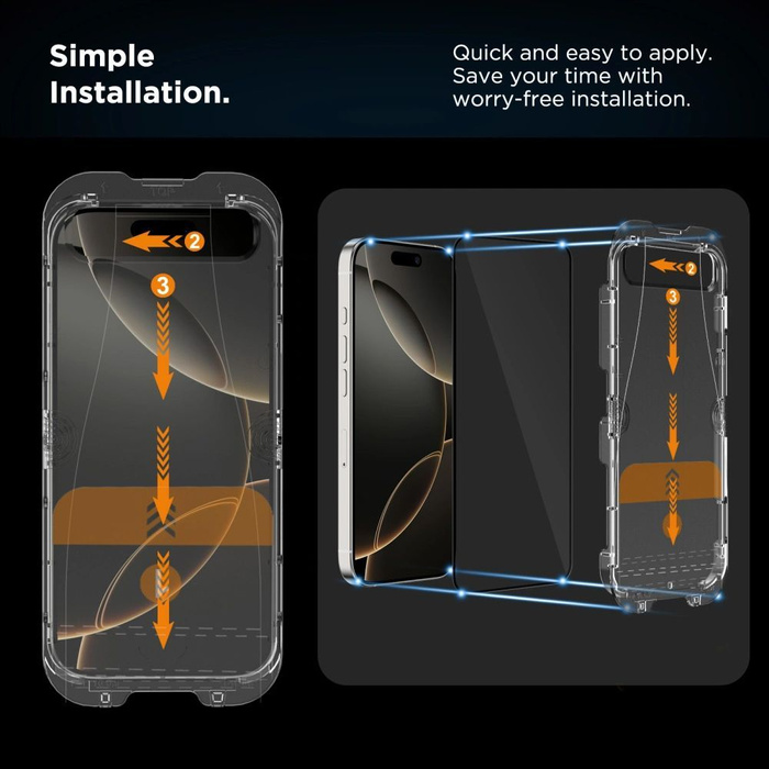 SZKŁO PRYWATYZUJĄCE TECH-PROTECT IPHONE 13 / 13 PRO / 14 / 16E QUICK SET SPY+ 2-PACK PRIVACY