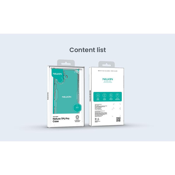 NILLKIN NATURE PRO IPHONE 17 CLEAR / PRZEŹROCZYSTY