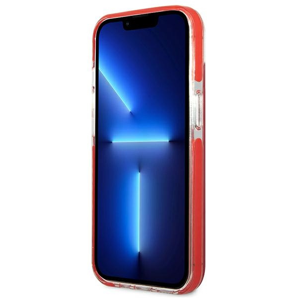 Etui KARL LAGERFELD Apple iPhone 13 Mini Karl&Choupette Head Czerwony Hardcase