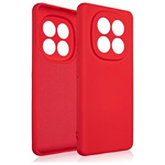 Etui Beline Silicone do Xiaomi Redmi     Note 14 Pro Plus 5G czerwony