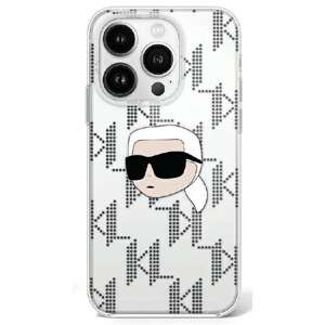 Etui Karl Lagerfeld iPhone 16 Pro Max 6.9" przezroczysty/transparent hardcase IML Karl Head Electroplated