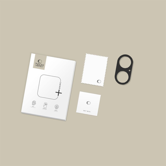 OSŁONA APARATU TECH-PROTECT CAMALLOY FIT+ IPHONE 17 BLACK