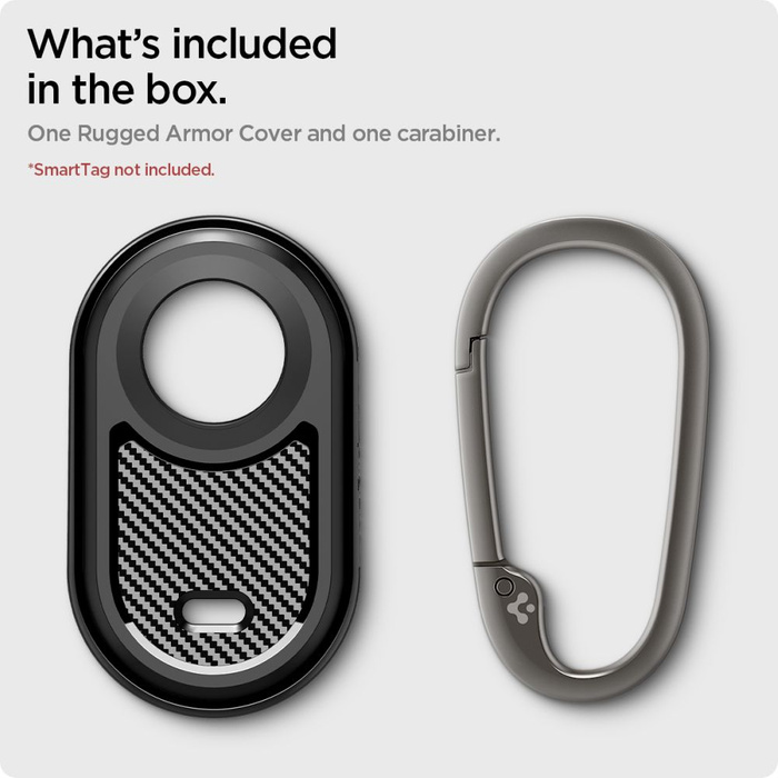 Etui Spigen Rugged Armor Galaxy Smarttag 2 Matte Black
